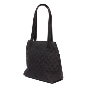 Gucci tote canvas monogram bag GG black